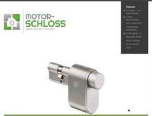 Tablet Screenshot of motorschloss.com